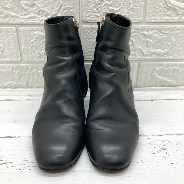 美品❣️ LOUIS VUITTONルイヴィトンレザー ショートブーツ36 1
