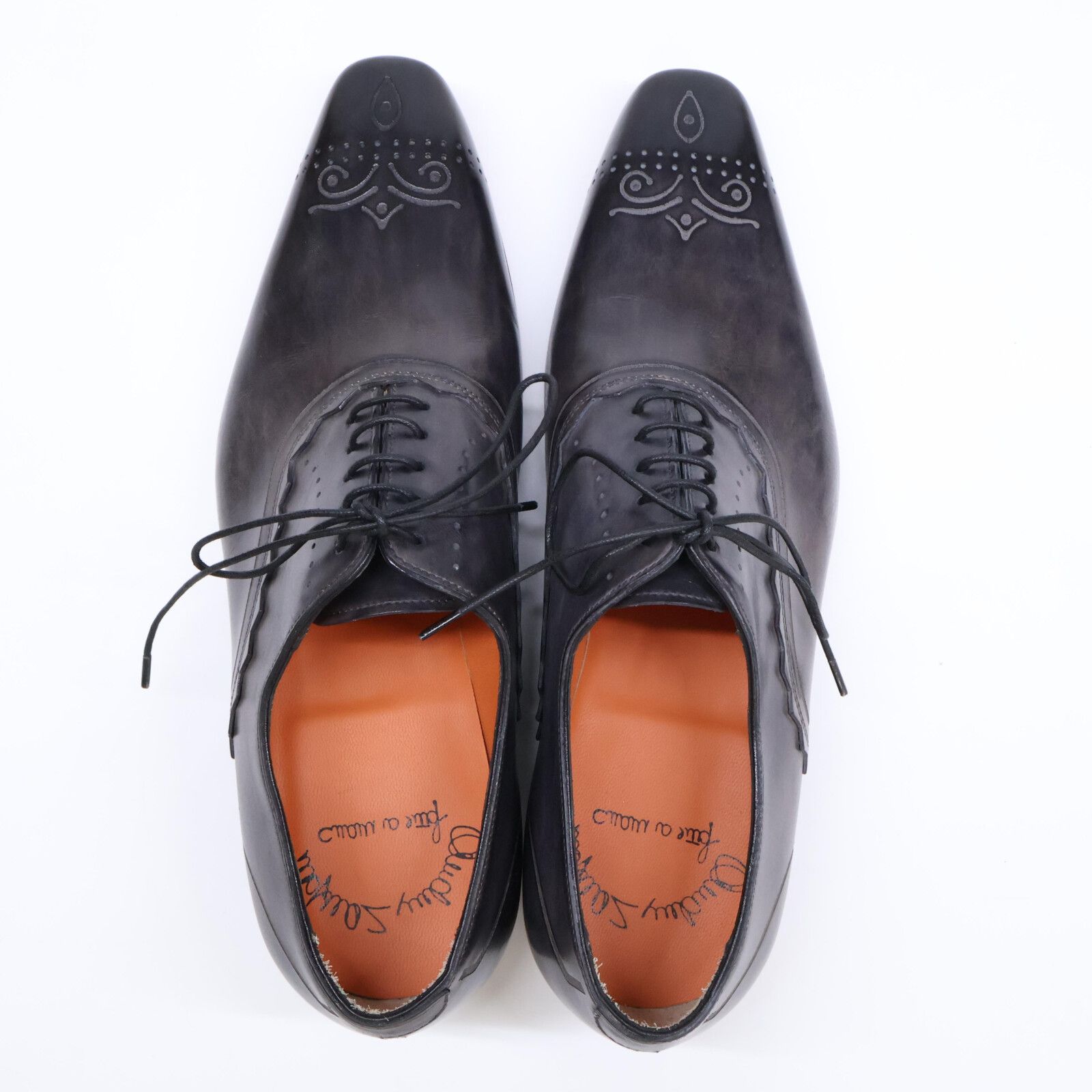 SANTONI サントーニ 【新品同様】14320 メダリオン ビジネス 5 1