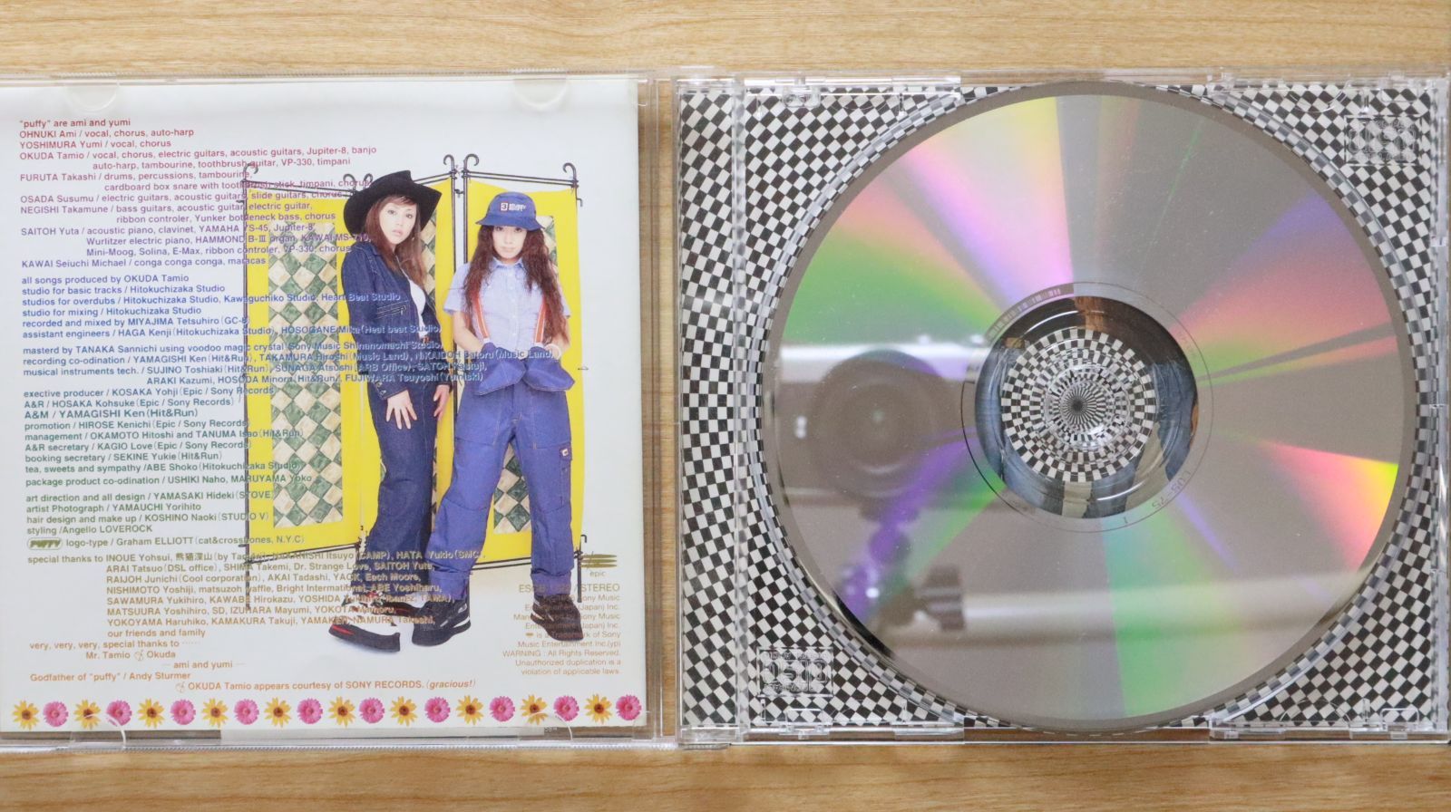 国内盤CD☆パフィー/PUFFY□ amiyumi 【ESCB1722/4988010172220
