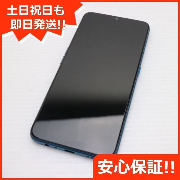OPPO - 良品中古 OPPO A5 2020 ブルー スマホ 白ロム M777 超美品 OPPO A5 2020 ブルー スマホ 本体 白ロム 土日祝発送OK