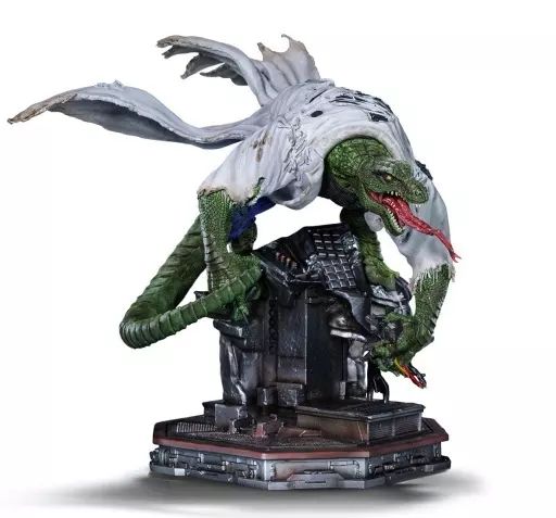 新作，HOT 【中古】フィギュア リザード 「マーベル・コミック」 デラックス・バトルジオラマ・シリーズ 1/10 スタチュー アメコミ
