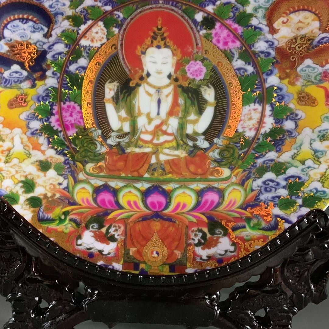 五彩金竜紋盤 中国美術 茶道具 香道具 装飾品 現代工芸品 美術品 置物 銅 細工 茶道具 金竜亀薫香炉 金銭亀檀香炉 香道具装飾品 現代