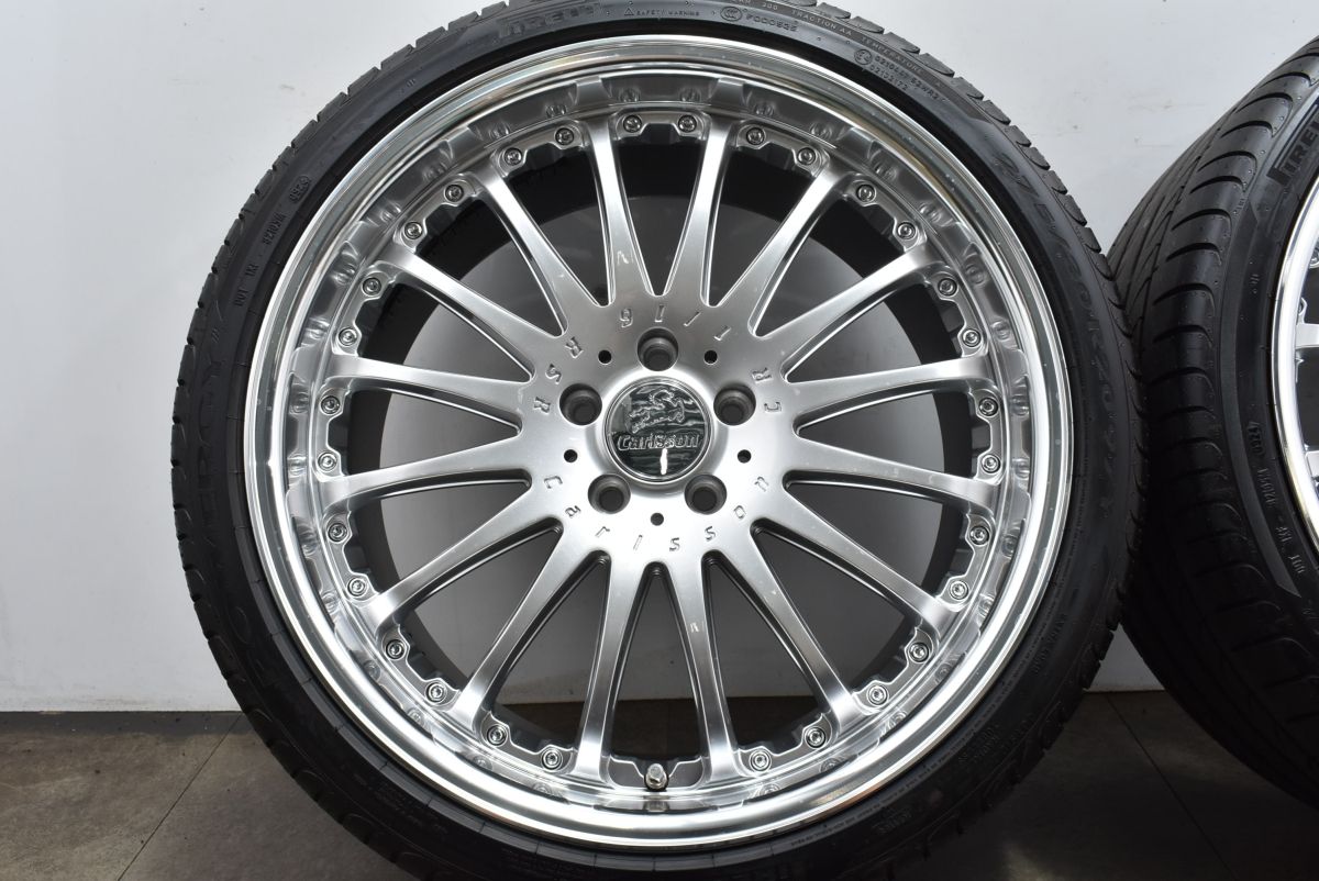 美品 バリ溝】Carlsson カールソン CR 1/16 RSR 20in 8.5J 9.5J +50
