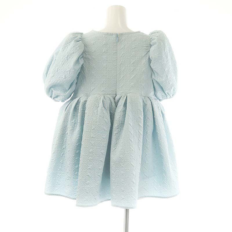 専用未使用　ビビーBibiy. EMILY PUFF TOP ブルー bibiy EMILY PUFF TOP - メルカリ