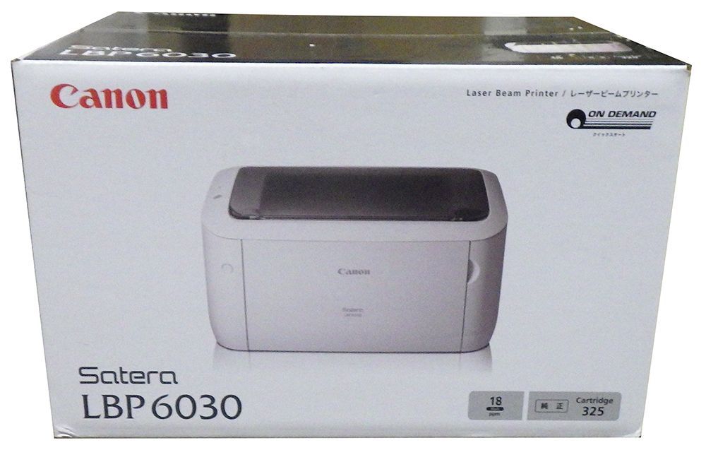 買い取り新品・未開封　Canonモノクロレザープリンター　LBP6040 PC周辺機器