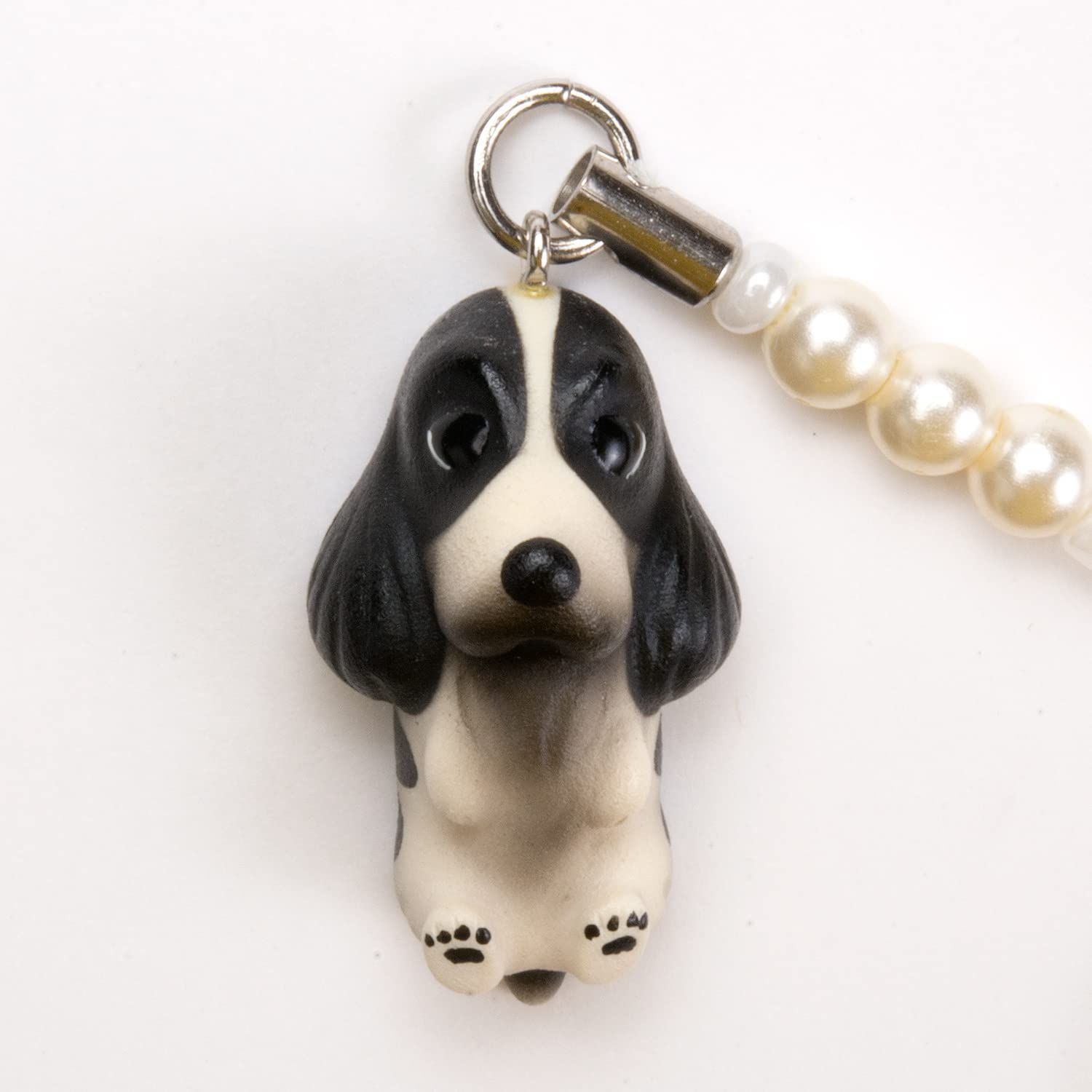 大人気】ペットラバーズ 犬種 Dog 92 English Cocker Spaniel イングリッシュコッカースパニエル ブラックホワイト ビーズ  ストラップ DN-2103 - メルカリ, image size:1500x1500