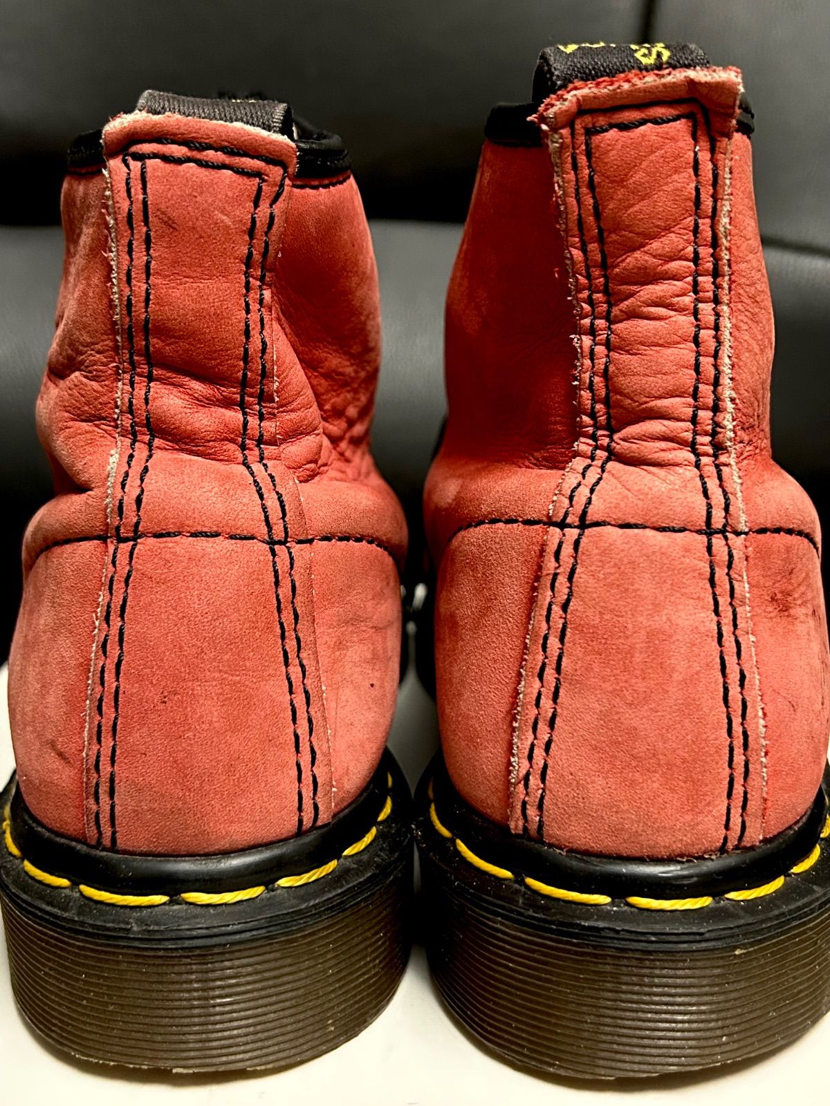 80年代リアルイングランド製Dr.Martens6EYELET カメリアレッド