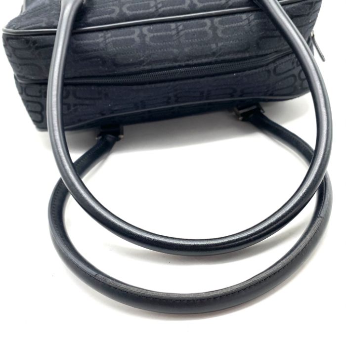 最終値下げ！ BALENCIAGA バレンシアガ シグネチャー キャンバス ハンド バッグ eH0685A 通気性