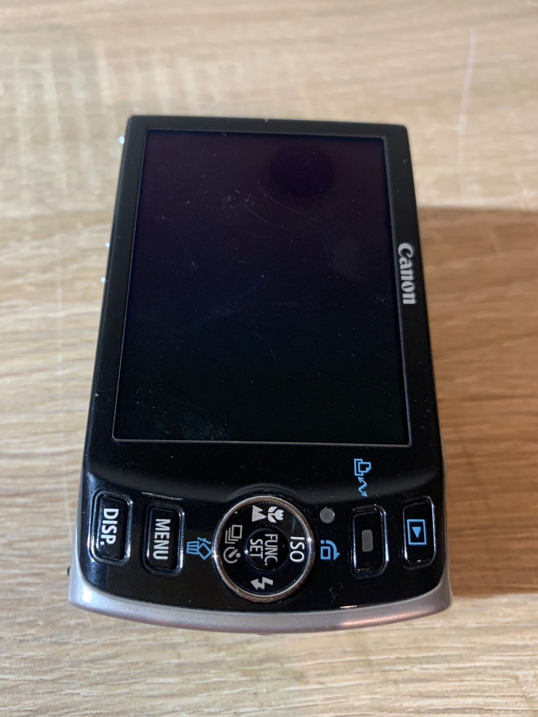 5986 Canon IXY DIGITAL 910 IS シルバー デジカメ ジャンク品