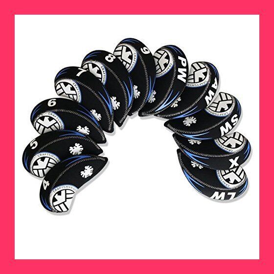 ✨Craftsman(クラフトマン) ゴルフ ヘッドカバー メンズ ドライバー ゴルフクラブ ヘッドカバー ブラック ミイラ 3点セット CRAFTSMAN