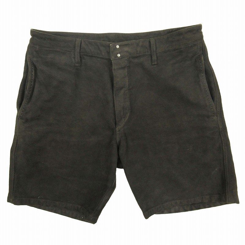 美品 ビズビム VISVIM F.I.L PASTORAL SHORTS スエード調 パストラル ショーツ ショートパンツ ミニ ボトムス 0119305008002 サイズ3 茶 ブラウン メンズ/9