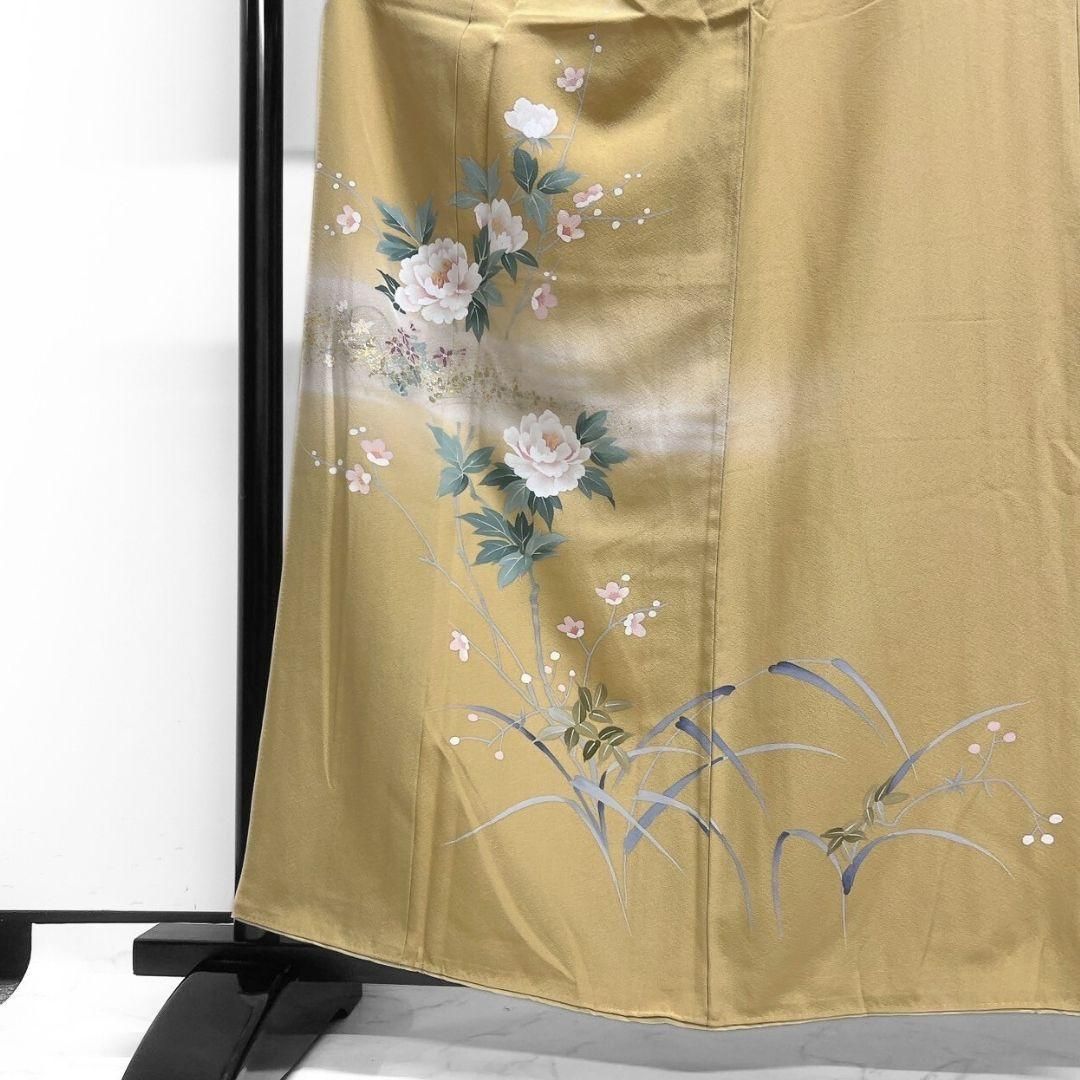 金彩　牡丹　梅花　霞　訪問着　着物　101a p 金彩 牡丹 梅花 霞 訪問着 着物 101a p - メルカリ