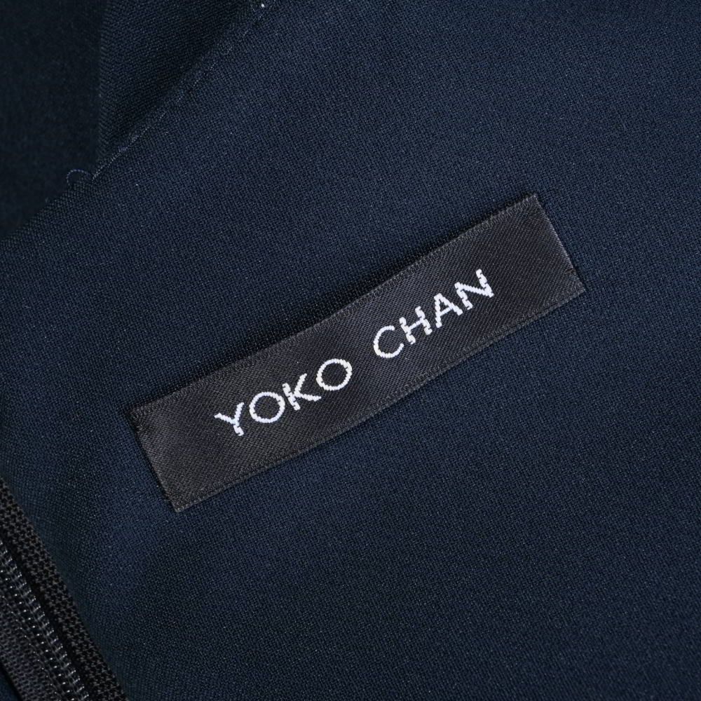 yoko chan パール　40 YOKO CHAN パール付き ストレッチ トップス 40 ネイビー ヨーコ