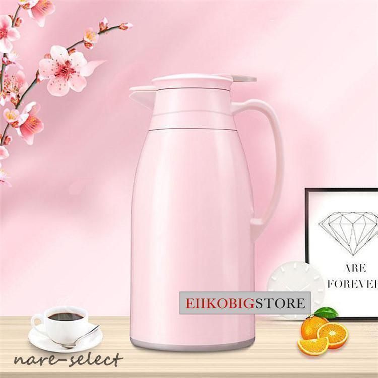 魔法瓶 ポット リビングポット 卓上ポット おしゃれ 北欧大容量 保冷 保温 1 L 3 9 ハンディポット 真空構造 保温ポット