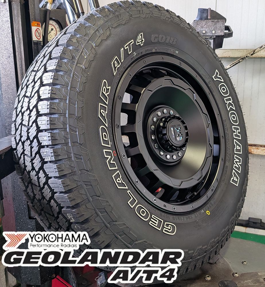 プラド ハイラックス トライトン 17インチ LEXXEL SwaGGer ヨコハマ ジオランダー AT4 G018 275|70R17 265|65R17 265|70R17