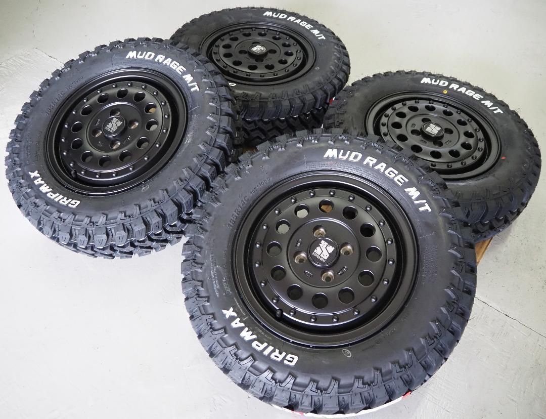 プロボックス☆サクシード☆リフトアップ車用☆X-AT☆175/80R14 プロ