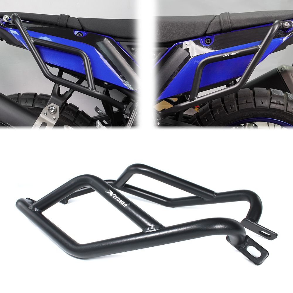 ヤマハ テネレ 700 XTZ690 2019-2025 2025 2025 XTZ 690 クラッシュバー フレームプロテクターガードブロック