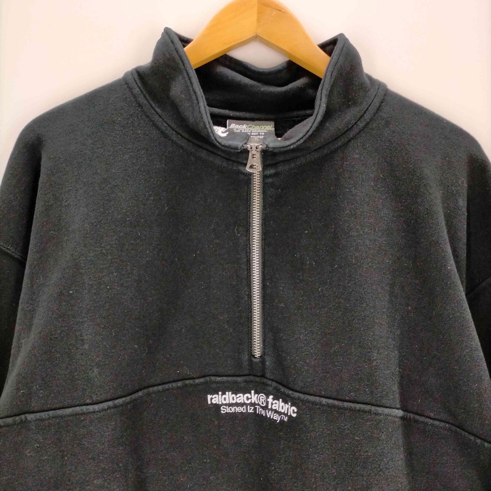 バックチャンネル Back Channel raidback fabri HALF ZIP SWEAT メンズ JPN：XXL 