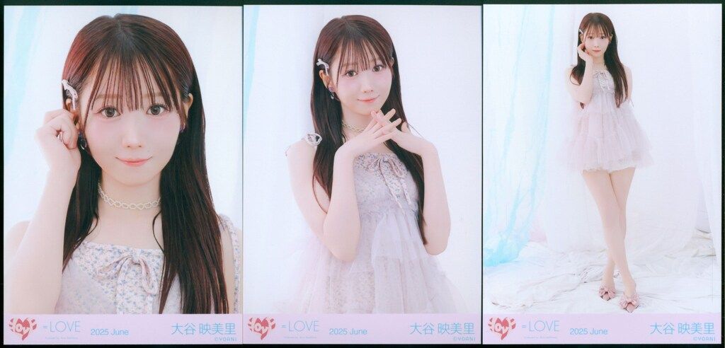 r*a様 大谷映美里 生写真 直筆 黒衣装 2025 Mirei on X: 
