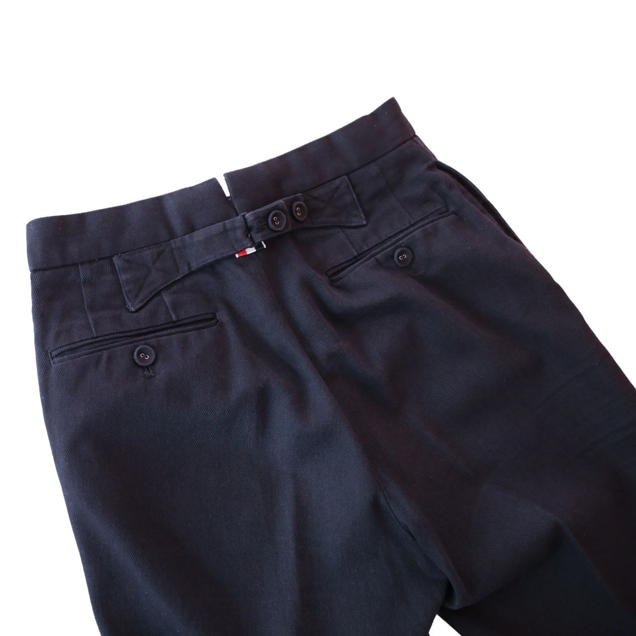中古 THOM BROWNE トムブラウン コットンチノ スラックス パンツ