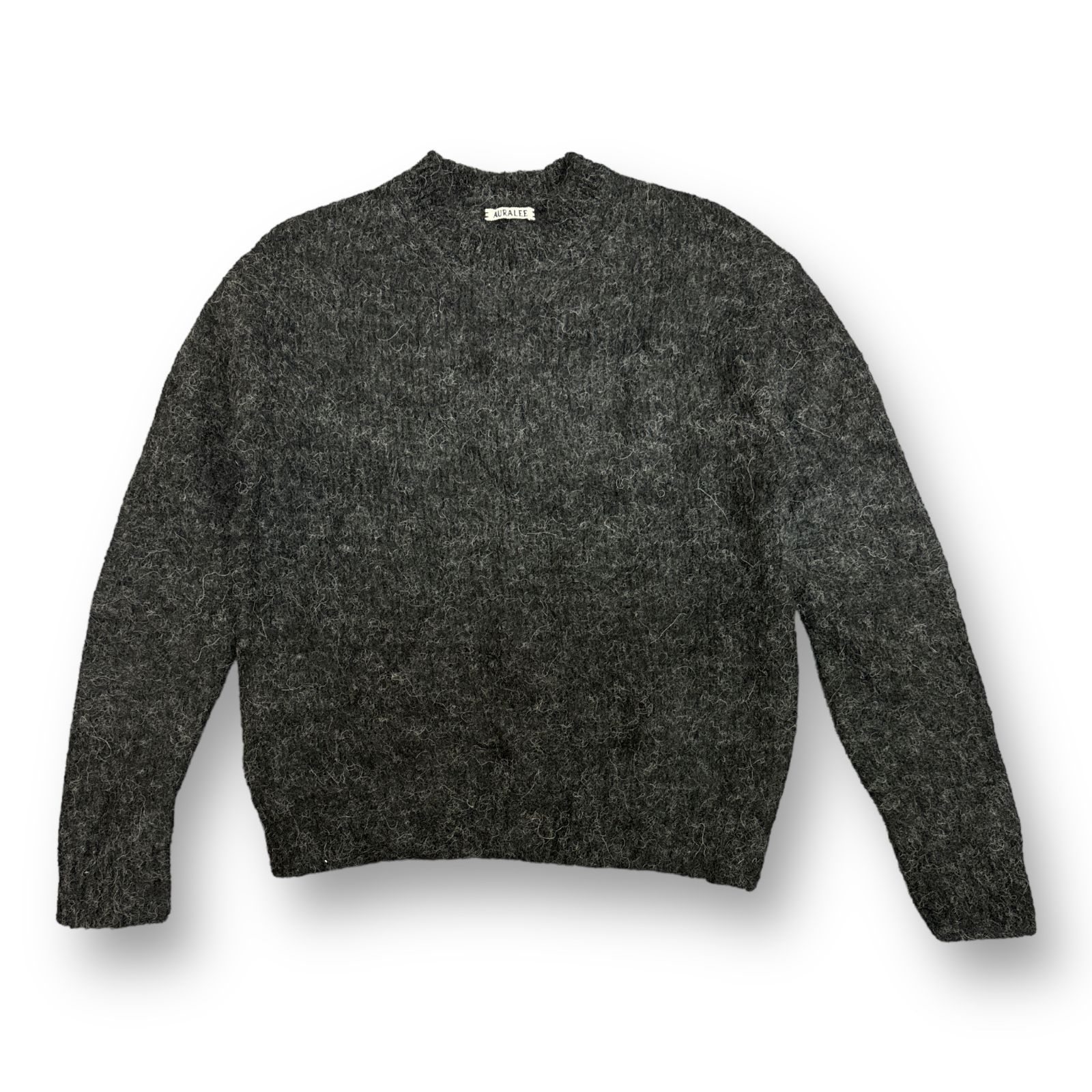 定価37400円 AURALEE ALPACA WOOL SUPER LIGHT KNIT BIG A20AP02AW アルパカ ニット セーター  オーラリー 3 50299A