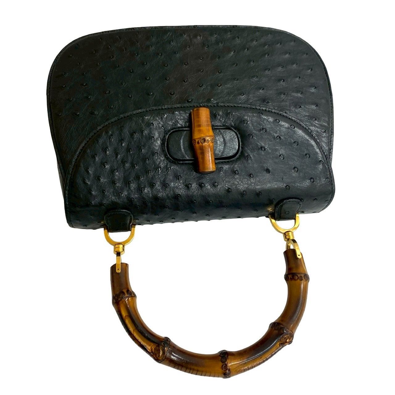 極 美品 GUCCI グッチ オールドグッチ ヴィンテージ バンブー