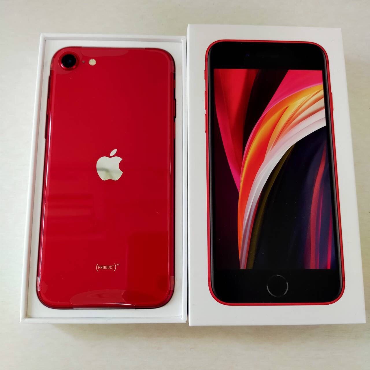 iPhone SE（第2世代） iPhoneSE2 64GB RED SIMフリー 中古 SE2