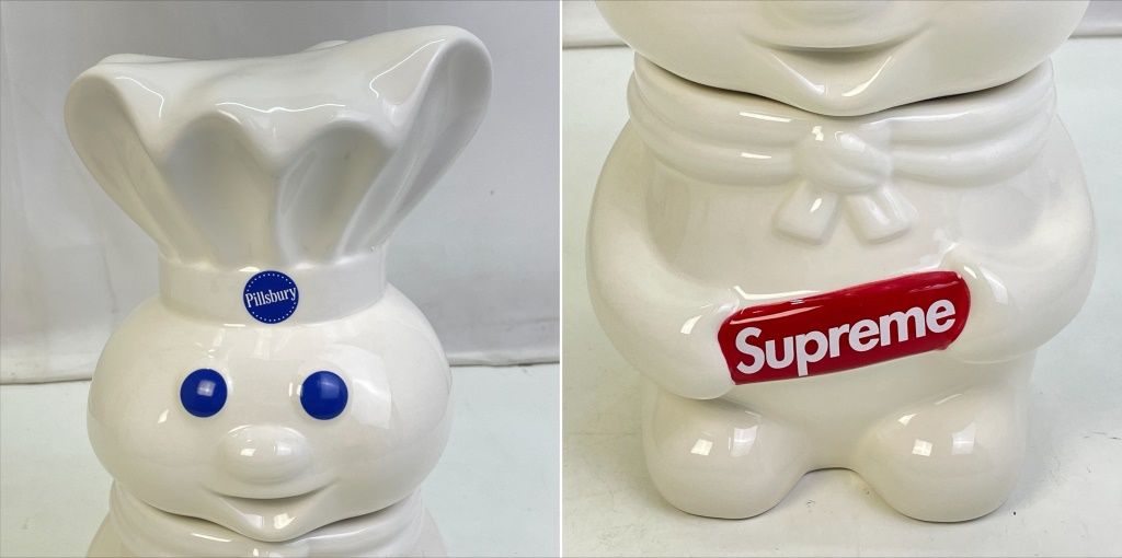 未使用 Supreme Doughboy Cookie Jar クッキージャー Supreme（シュプリーム） 【値下げ】Supreme 22AW Pillsbury Doughboy