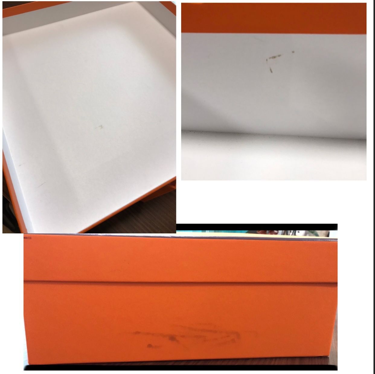 【美品】HERMES エルメス　バーキン25 空箱　保護用包み紙付き　深い 美品】HERMES エルメス バーキン25 空箱 保護用包み紙付き 深い 極美