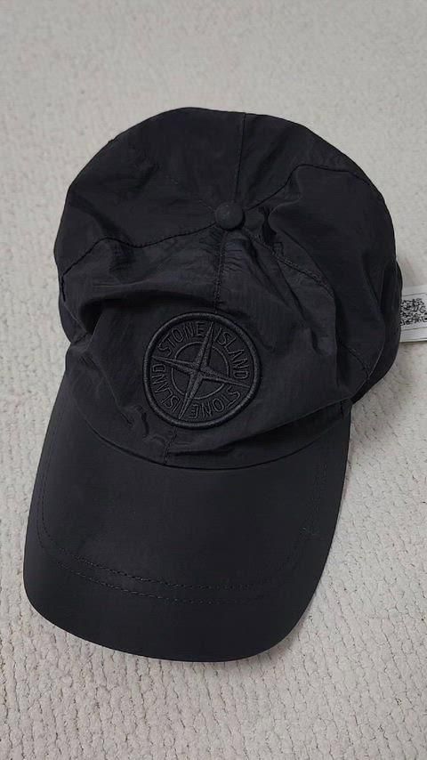  STONE ISLAND ストーンアイランド ナイロンメタル ベースボールキャップ XL その他 キャップ