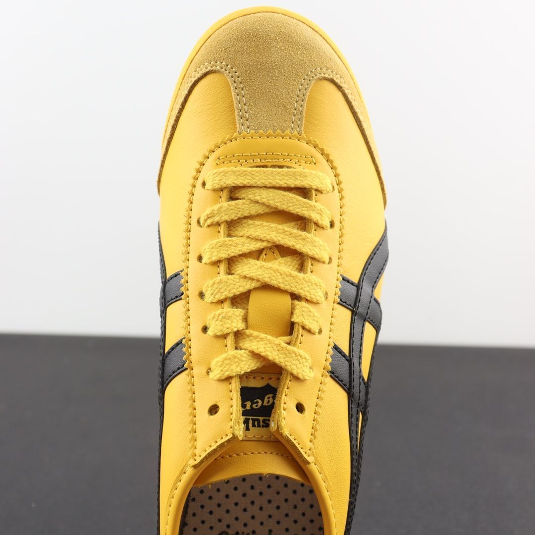 B*-様 オニツカタイガー　メキシコ66 イエローブラック Onitsuka Tiger オニツカタイガー メキシコ 66 ブラック