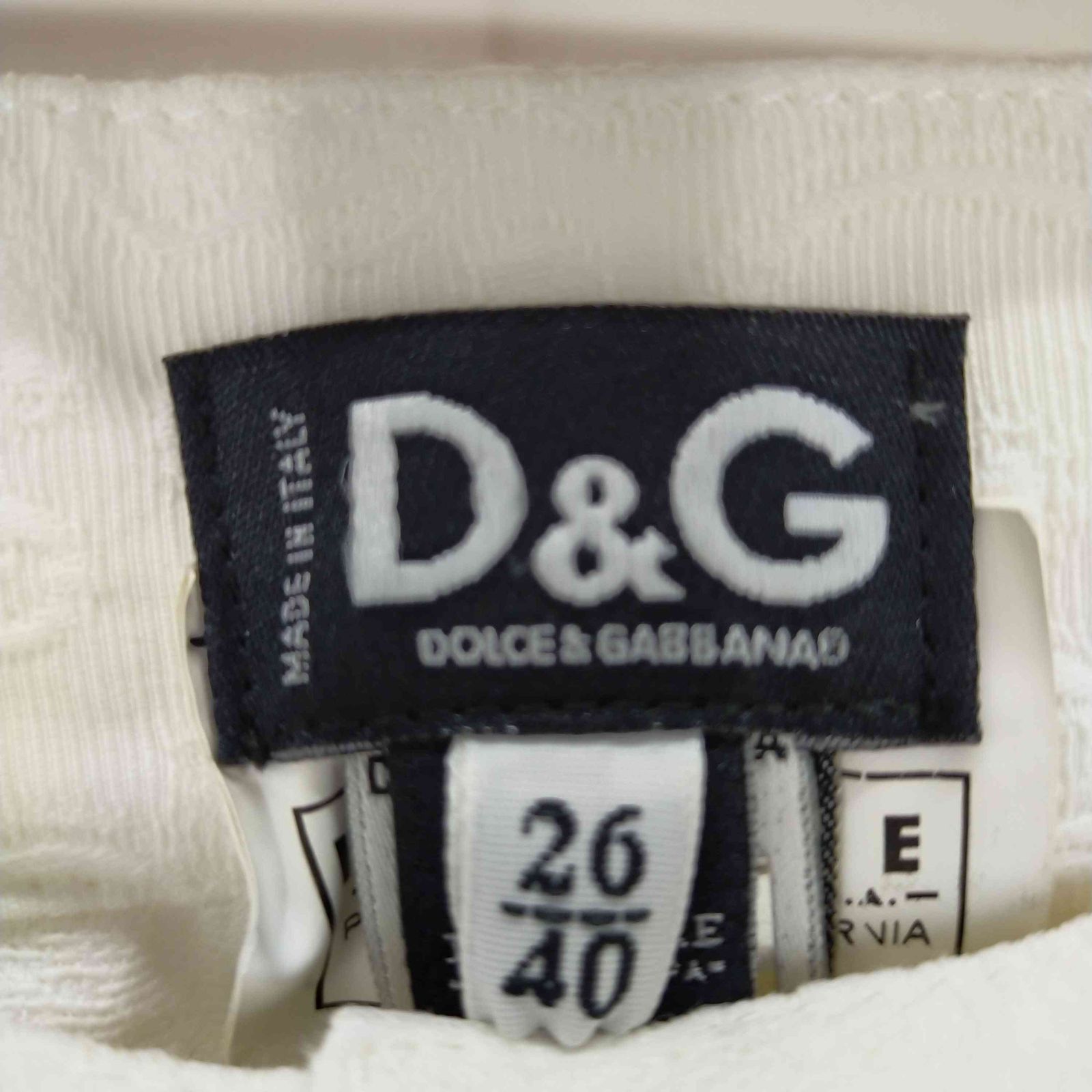 ディーアンドジードルチェアンドガッバーナ D&G DOLCE&GABBANA