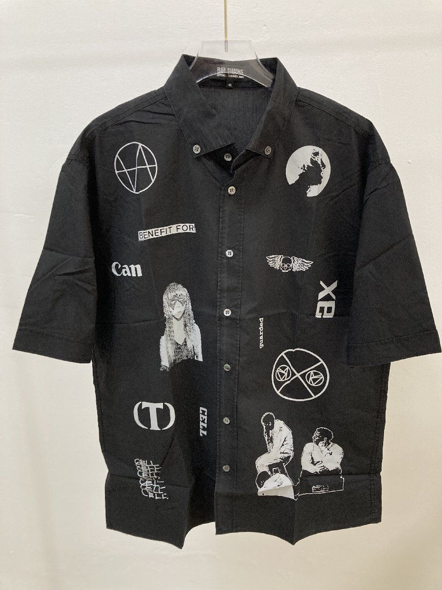 Raf Simons 03SS 消費者期 シャツ RAF SIMONS - ラフシモンズ 03SS 消費者期 パロディロゴプリント