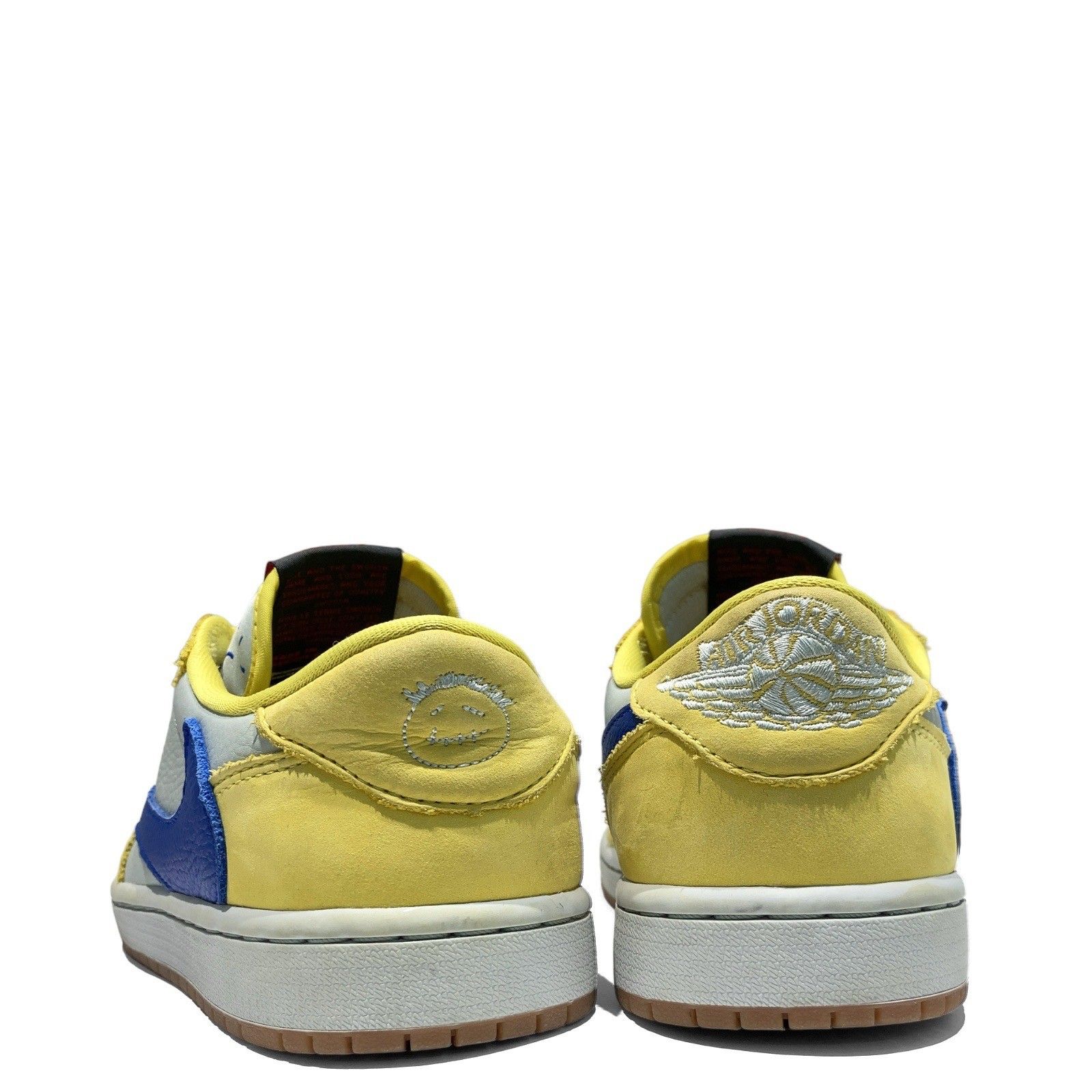 NIKE (ナイキ) × Travis Scott (トラヴィススコット) WMNS Air Jordan 1 Retro Low OG Canary DZ4137-700 エアジョーダン1 レトロ ロー カナリー 25.5cm イエロー /036