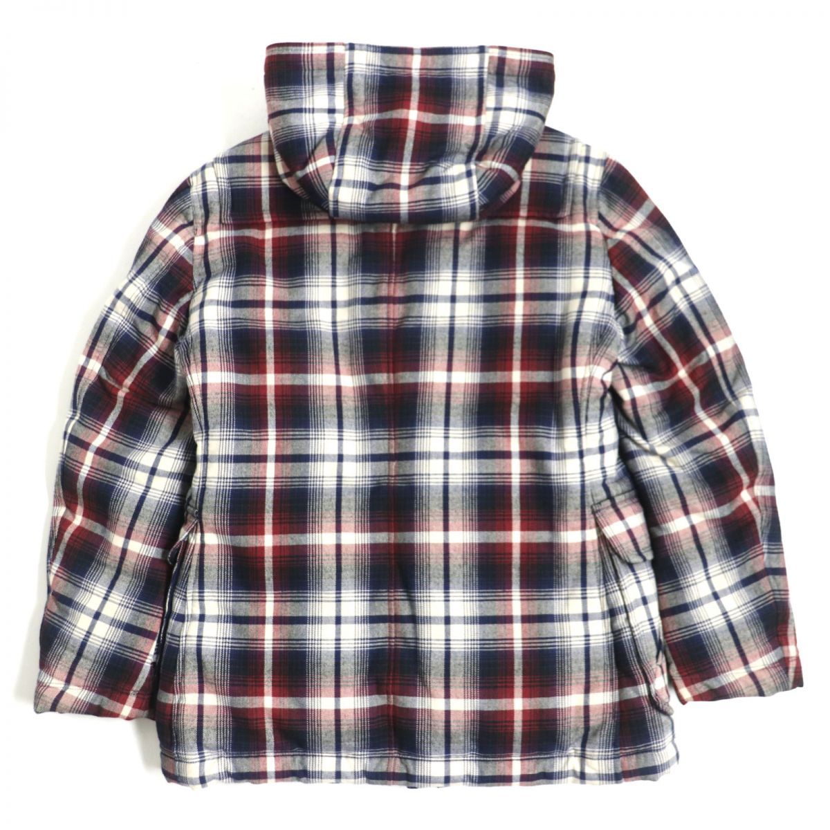 極美品 BURBERRY BLACK LABEL ダッフルコート チェック柄 美品