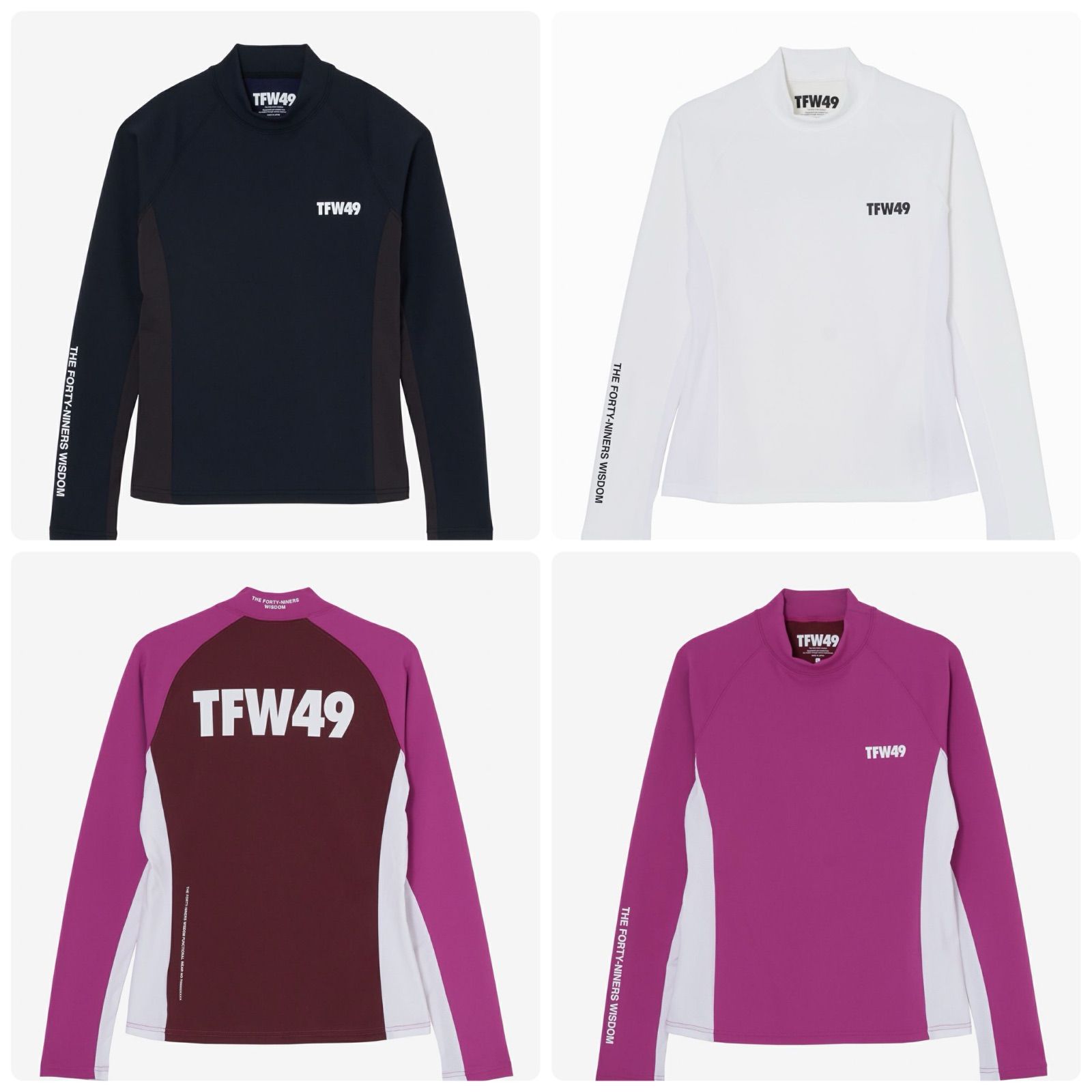 TFW49 tfw49 ティーエフダブリュー レディース WARM MOCKNECK T モックネック ゴルフウェア ゴルフ トップス ウィメンズ スポーツ TL10242008 定価25 300円 ◎