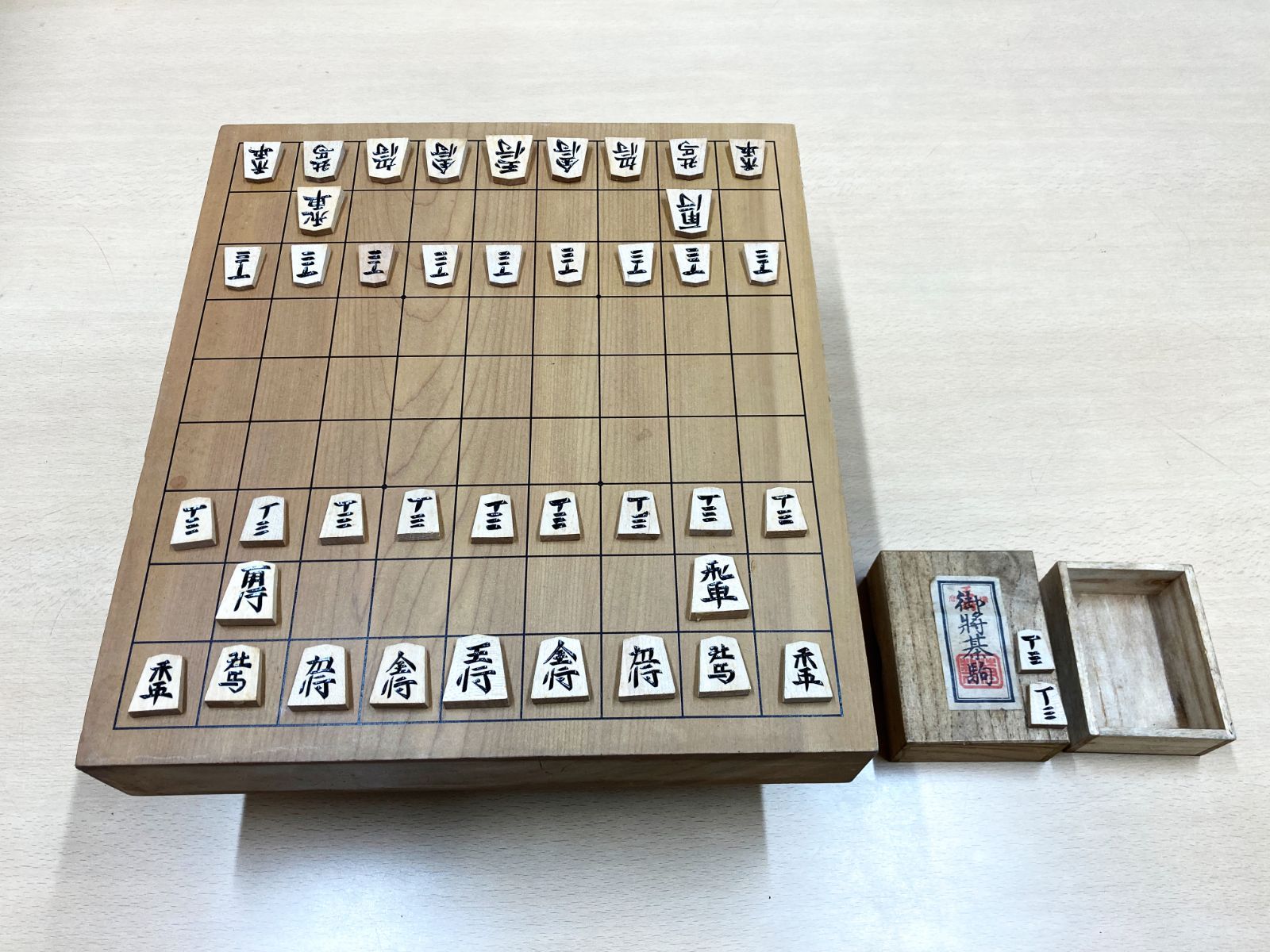 将棋盤 将棋駒 足付き ヴィンテージ品 中古 | www.agb.md