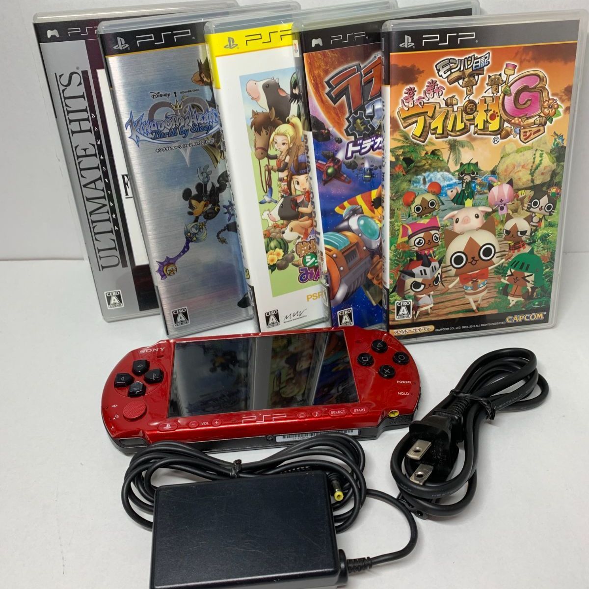 psp本体・ソフト5本セット 638-0130 - メルカリ