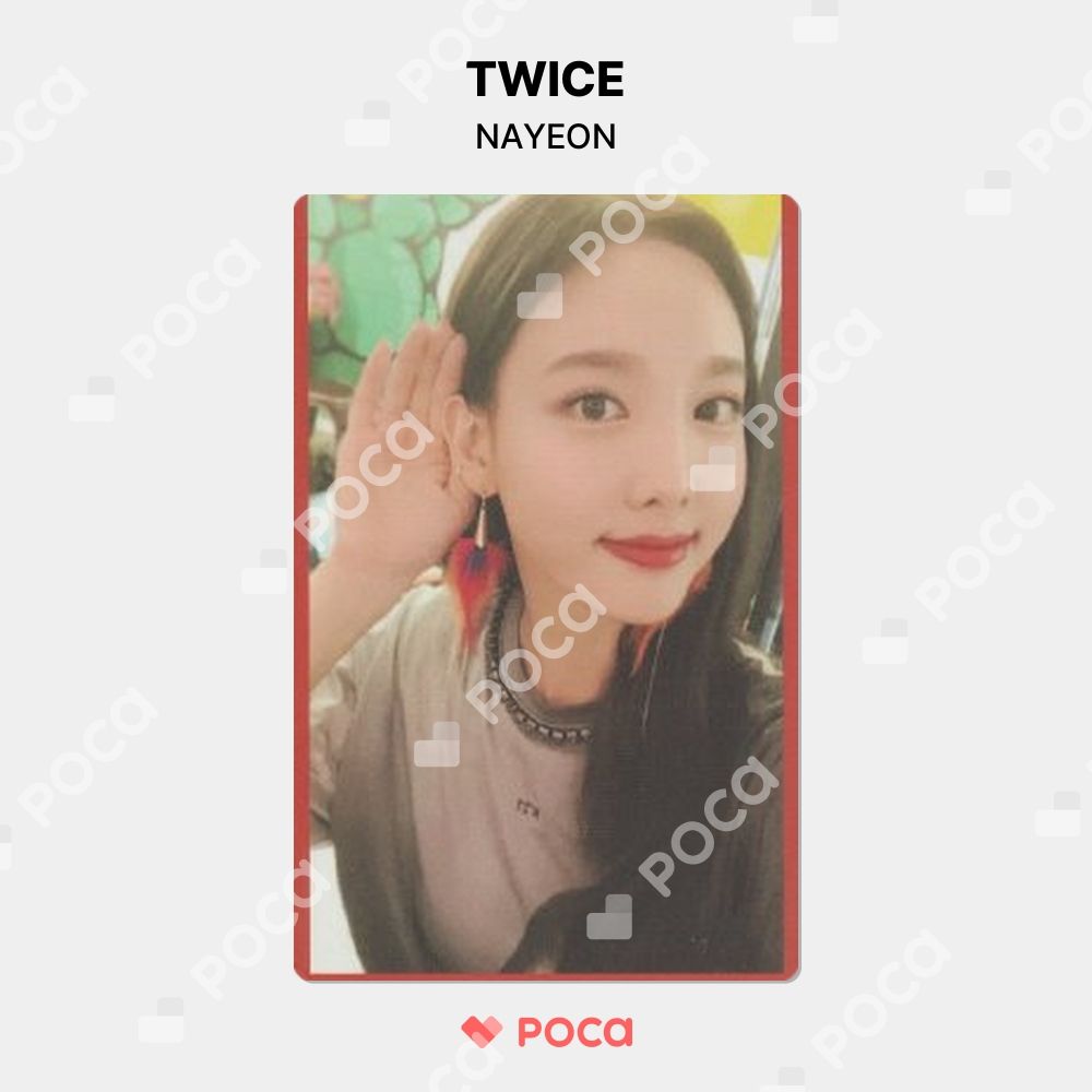 TWICE yes or yes 直筆サイン入り トレカ 透明トレカ ナヨン TWICE yes or yes 直筆サイン入り トレカ 透明トレカ ナヨン