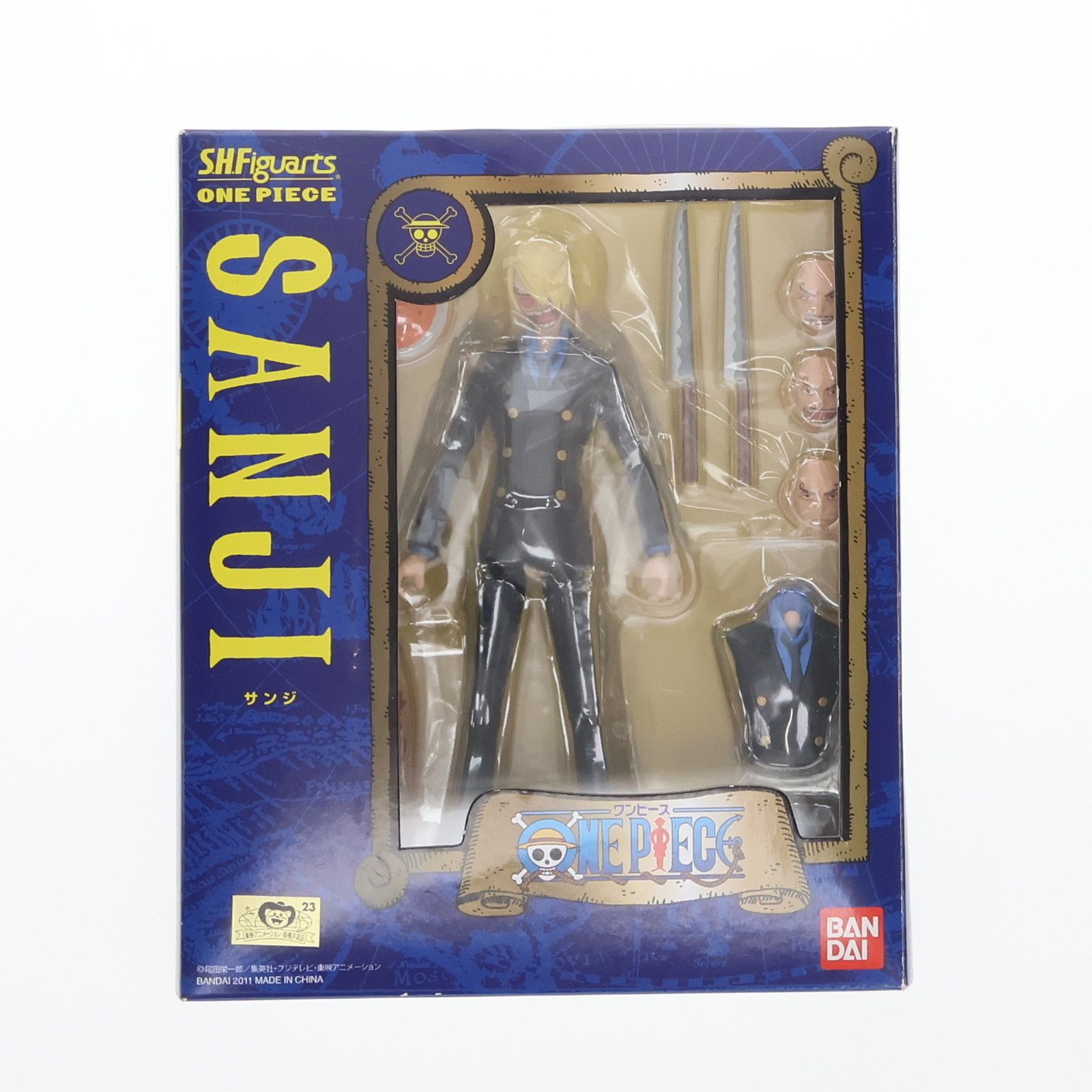 S.H.Figuarts(フィギュアーツ) サンジ ONE PIECE(ワンピース) 完成品 可動フィギュア バンダイ
