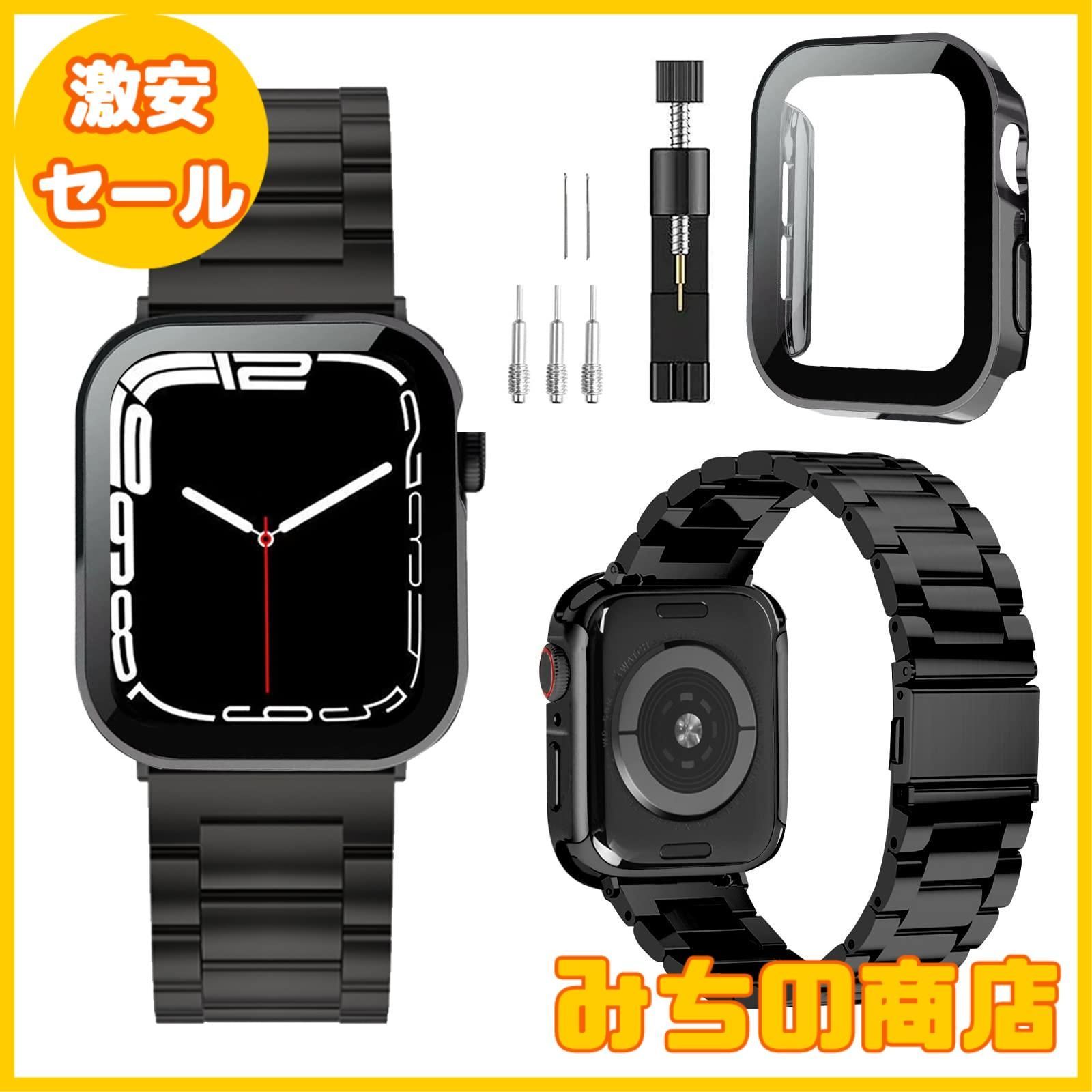 【数量限定】【2023改良モデル】JSFOYU for Apple Watch バンド 49mm 45mm 44mm 41mm 40mm 【防水ケース付き】Apple Watch Ultra/8/7/6/SE2/SE/5/4対応交換ベルト あっぷるうぉっち バ