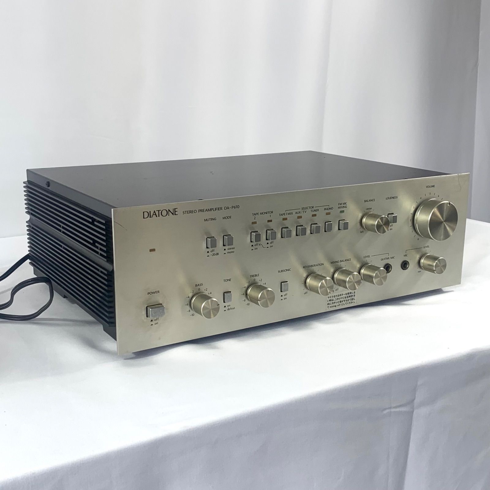 DIATONE/ダイアトーン ステレオアンプ パワーアンプセット PA-P610 PA-A610 基本動作確認済み ☆ PayPay(ペイペイ)決済可能 ☆ 札幌市 清田区 平岡 Yahoo!オークション - DIATONE DA-P610 DA-A610 プ