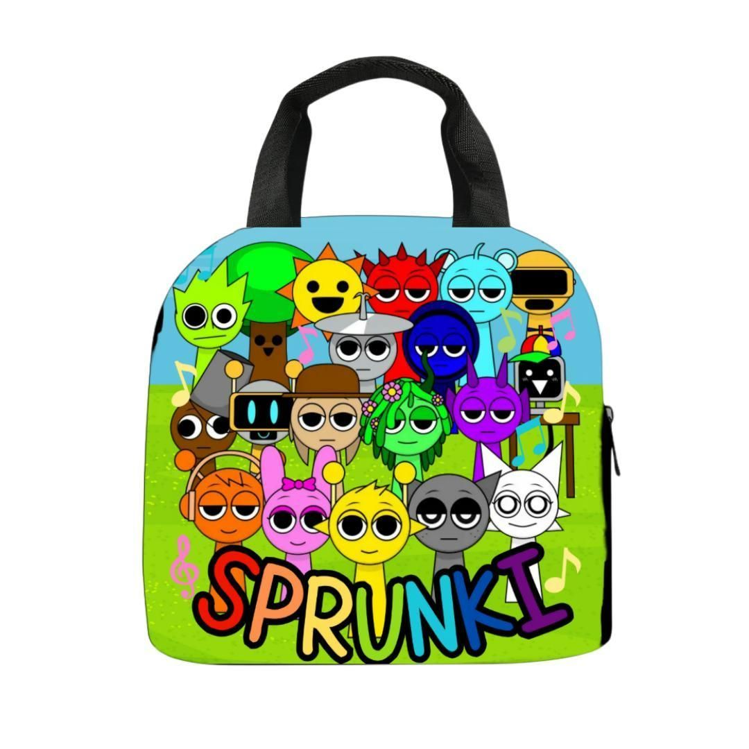 sprunki スプランキー インクレディブル お弁当袋ランチ保冷バッグ防水