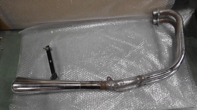 CL400 NC38 の マフラー 傷 社外 1759194669