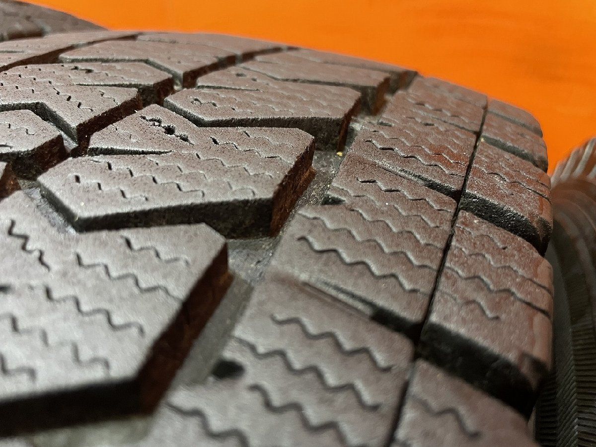【BS BLIZZAK VL10 195/80R15 107/105N LT】スタッドレス【トヨタ ハイエース純正ホイール 15インチ 6J6HPCD139.7+35】2022 バリ溝(KTN465) ブリザック VL1 ハイエース等 新品スタッドレス ブリヂストン