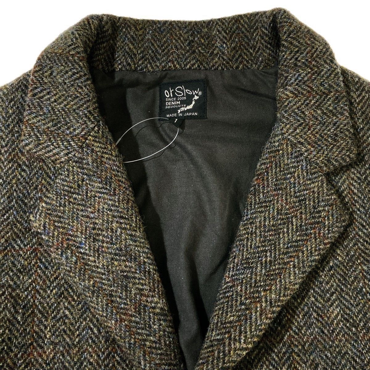 orSlow オアスロウ 23AW RELAX FIT HARRIS TWEED ツイードウール