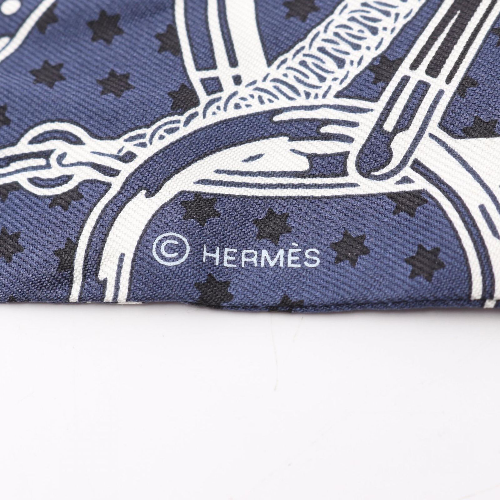 エルメス HERMES スカーフ ツイリー Eperon d'Or Bandana シルク