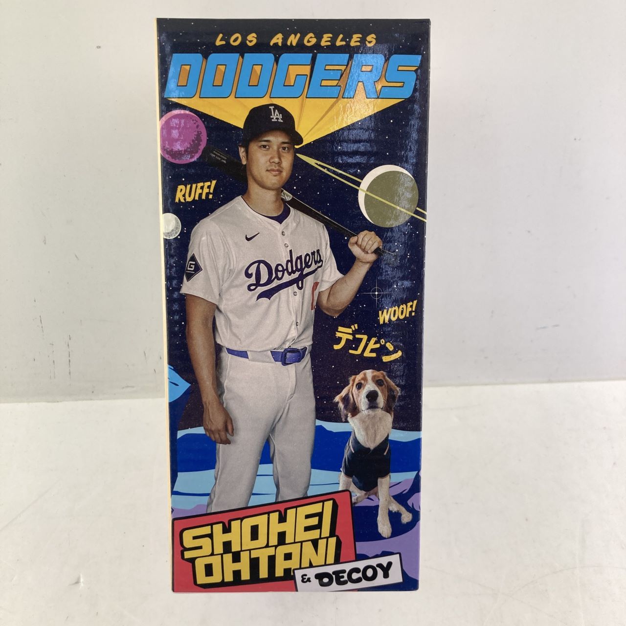 03w07074 大谷翔平 & デコピン ドジャース ボブルヘッド 【2024年8月28
