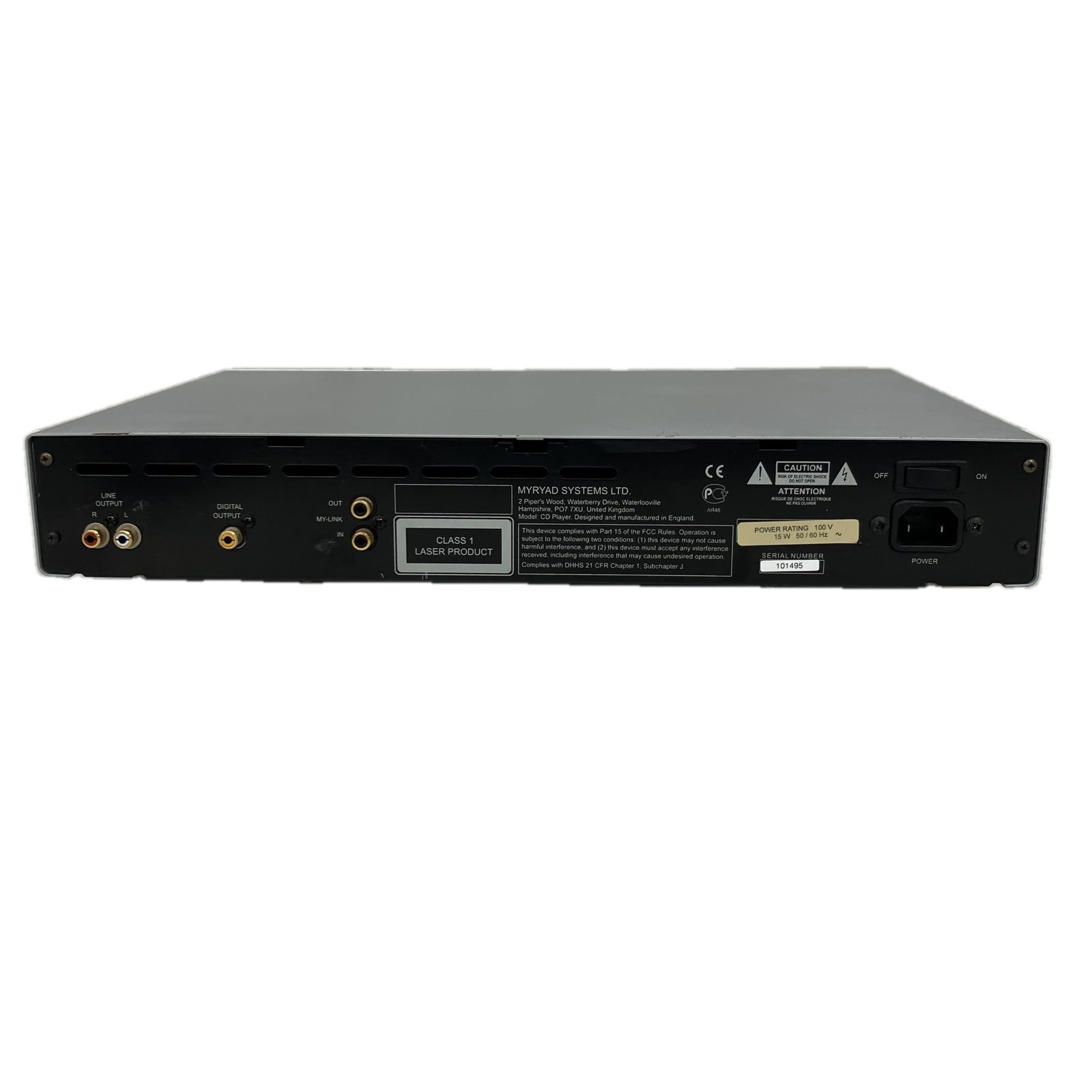 CDプレーヤー オーディオ機器