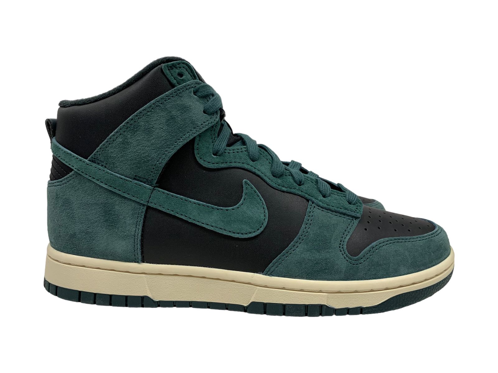 NIKE (ナイキ) DUNK HI RETRO PRM Black and Faded Spruce スニーカー